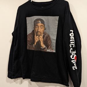 Poetic Justice Columbia pictures long sleeve shirt large